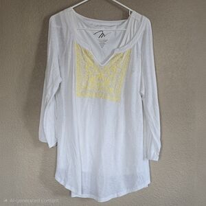 🌞 Miraclebody by Miraclesuit Tunic Top – XL – Built-in Shaping Liner‎